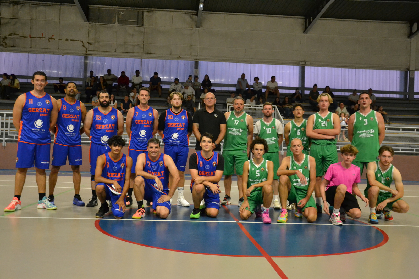 🏀 Une première victoire pour les seniors masculins de Gerzat Basket