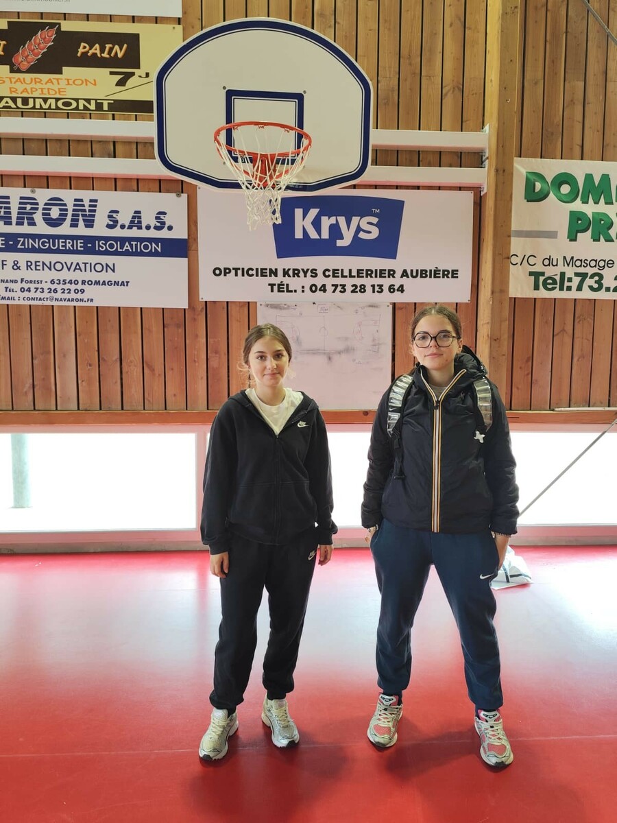 🏀 Félicitations à Louise et Enora !