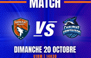 U18 M : Match vs Chauriat Vertaizon