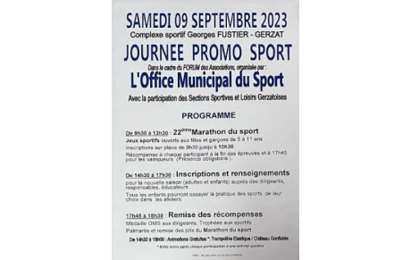 Journée Promosport