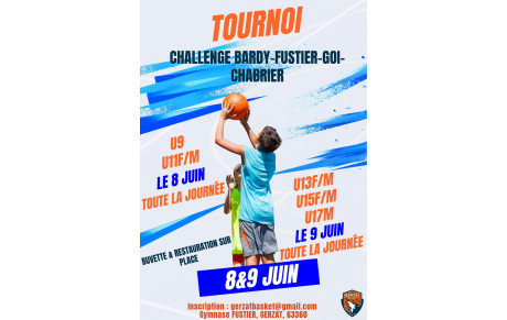 Challenges Jeunes des 8 et 9 juin 2024