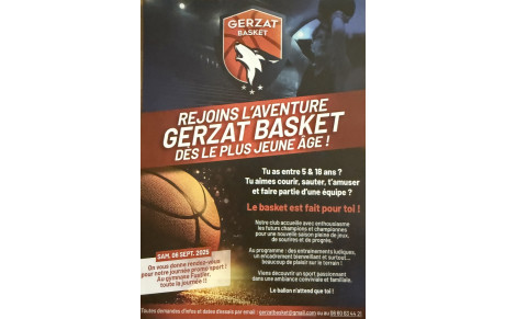 Rejoins l'aventure Gerzat Basket !