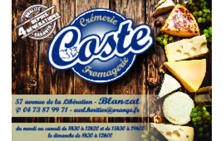 FROMAGERIE COSTE