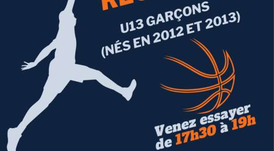 Recrutement U13 M